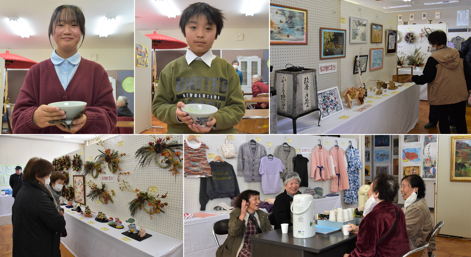 20251206-09玉野地区作品展（玉小抹茶振舞い）