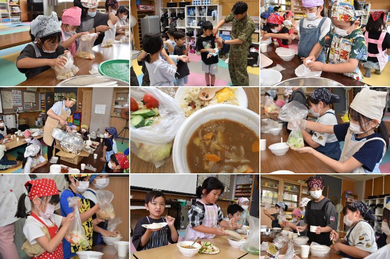 20260804玉小学童_防災教室・防災クッキング